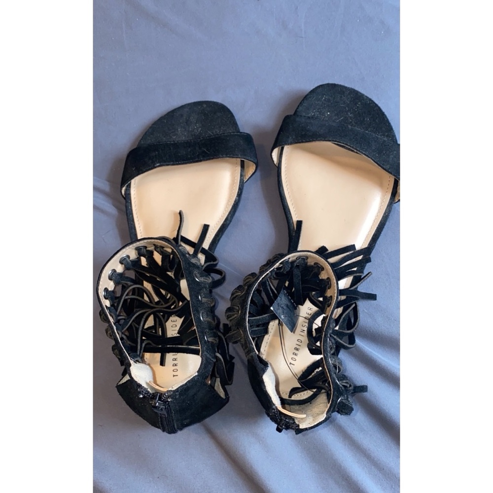 Black torrid insider collection sandals